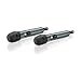 Sennheiser Pro Audio XSW 1-825 DUAL-A Channel Wireless Microphone System,Black