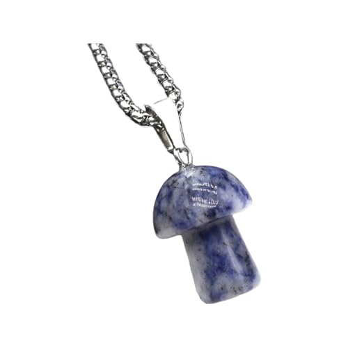 Collier champignon en quartz pour harmoniser vos tenues bohèmes chic