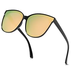 A07 Black Frame / Gold Mirrored Lens