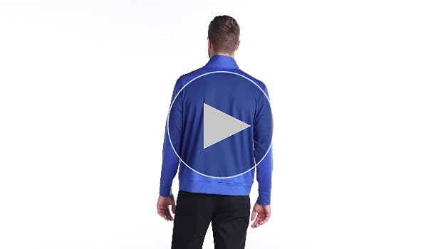 Port Authority Double Knit Full-Zip K881, Deep Black, X-Small at