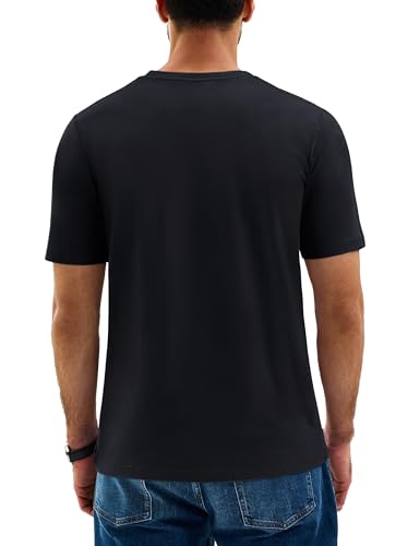 Cotrasen Men's T Shirts Cotton Short Sleeve Shirts for Men Casual Crew Neck Basic T-Shirts Summer Soft Comfort Tee Shirts2