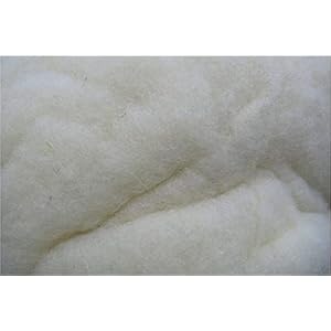 Schapenwol, 3 kg, natuurlijke vezelisolatie, geluidsisolatie, duurzame isolatiestof, warmte-isolatie, warmte-isolatie, scheerwol, klimatiserend, gecadeerde scheerwol