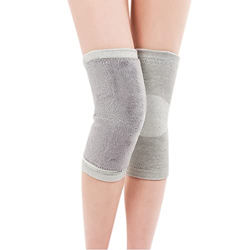 Image of 1 Pair Compression Knee Sleeve for Men Women, Thickened Cotton Lined Warm Thermal Knee Brace Leg Support for Running Pain Management Arthritis Pain Relief