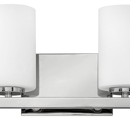 Image of Hinkley Kyra Transitional Four Light Bathroom Vanity Fixture, Polished Nickel