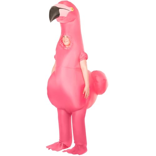 Disfraz Inflable de Flamingo para Niños miniatura 3