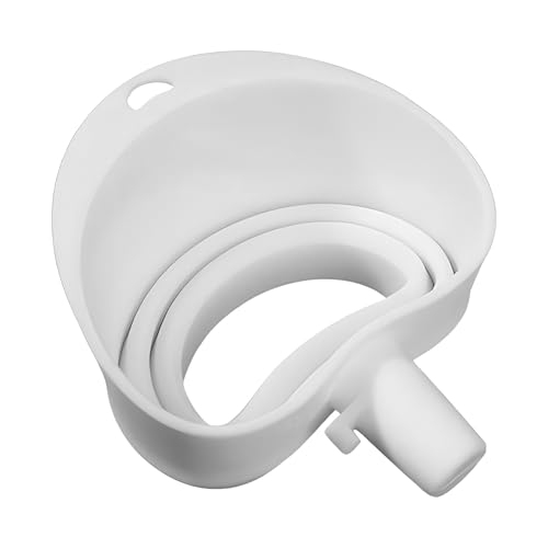 Embudo Mezclador – Accesorio De Cocina Antifugas De Silicona, Herramienta De Guía De Vertimiento | Construcción Flexible, Solución De Manipulación Seca Y Líquida Para Preparación