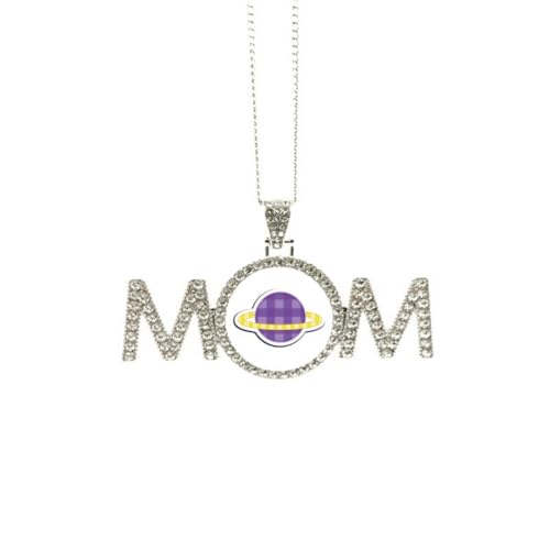 Collier fête des mères Saturne : le cadeau d'anniversaire idéal pour maman et grand-mère