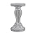 Briarwood Decorative Molded Cement Pillar Candle Holder, Elegant Decor Accents for Wedding Decorations, Parties, or Everyday Home Decor