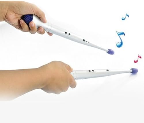 Electronic Drumsticks Featuring Multicolor Illuminations Variable Sound Response Rock Simulation Suitable for Air Drum Sticks for - 3