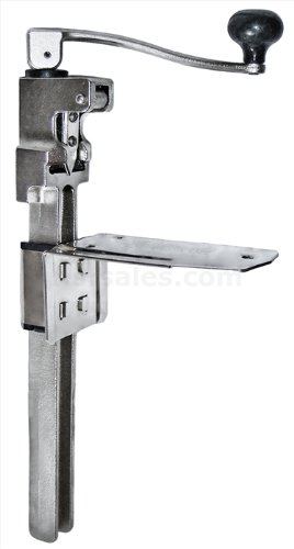 New Star 1 pc #2 9" Commercial Industrial Restaurant Heavy-Duty Table Mount Can Opener Cast Iron