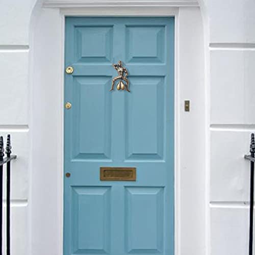 Shangjia Door Knocker For Front Door, 8.6 Inches Long Resin Men Creative Funny Balls Door Ring Hanging Doorbell Pendant For Decoration, Barn Shed Doors, Interior Doors #TOP3