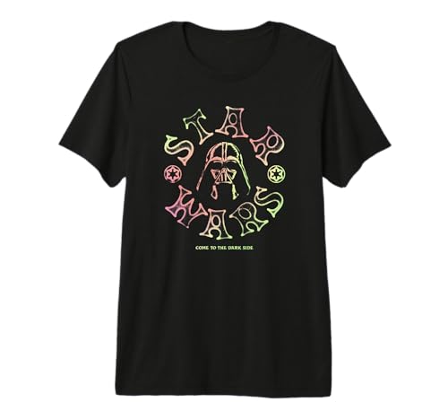 T-shirt Star Wars Darth Vader Premium avec impression artistique splash haute densité