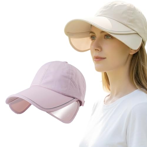 Gorra de béisbol con ala ancha ajustable para mujer miniatura 1