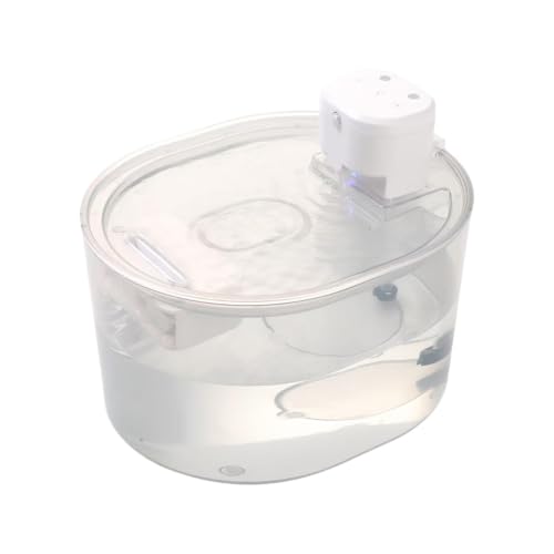 Fuente De Agua para Gatos: Bebedero para Mascotas Recargable Activado por Sensor De 3 litros, Fuente para Beber Automática Silenciosa con De Circulación De Flujo Fresco, Dispensador De Hidrata
