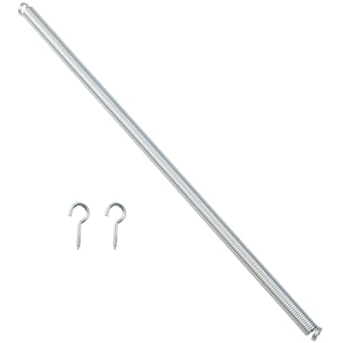 V6 Door Spring 16 x 1/2-Inch Galvanized Steel Spring for Lightweight Screen or Storm Doors, Screen Door Springs to Close Door