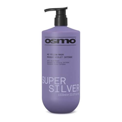 OSMO Super Silver Toning Mask | Nourish, Hydrate & Tone for Ashy Results | Violet Purple Pigment | No Yellow or Brass | Vegan. 1000ml.