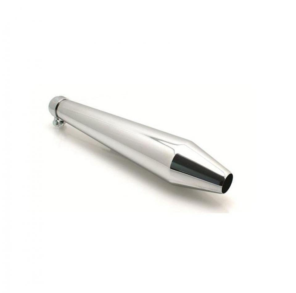 Emgo Car Exhaust Muffler 1811-2526 silenciador L48 Chr con acabado espejo de alta resistencia