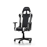 DXRacer (das Orginal Prince P132 Gaming Stuhl, Kunstleder, Schwarz-weiß, 185 cm