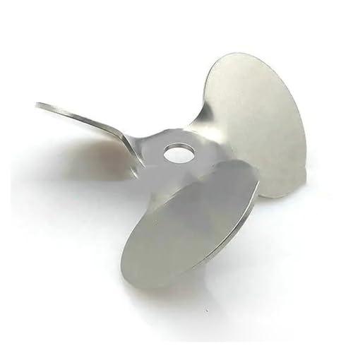 Hélice d'agitation 120mm en inox 304 avec flux ajustable vers le haut