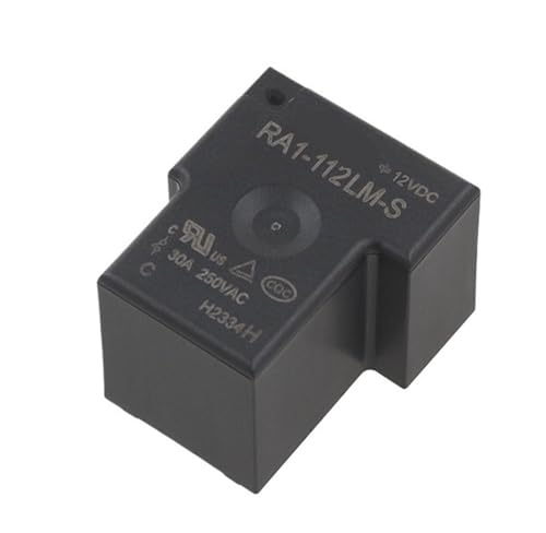 Relais HF105F 30A pour circuit imprimé compatible RA1-112LM-S composant haute puissance