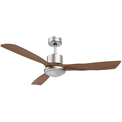 UNIVERSALBLUE Ventilador de Techo con Luz y Mando a Distancia Cover
