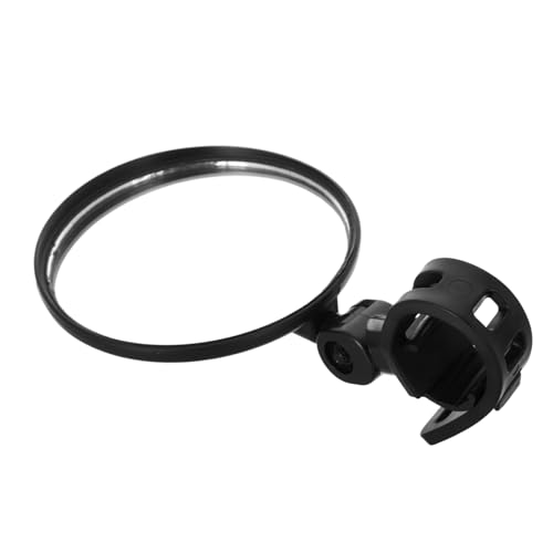 Ciieeo Ergonomic Bike Mirror Cleaning Brush Rearview Mirror for Bikes Handlebar Mount Anti-fog Dustproof for Electric Scooter Cycling