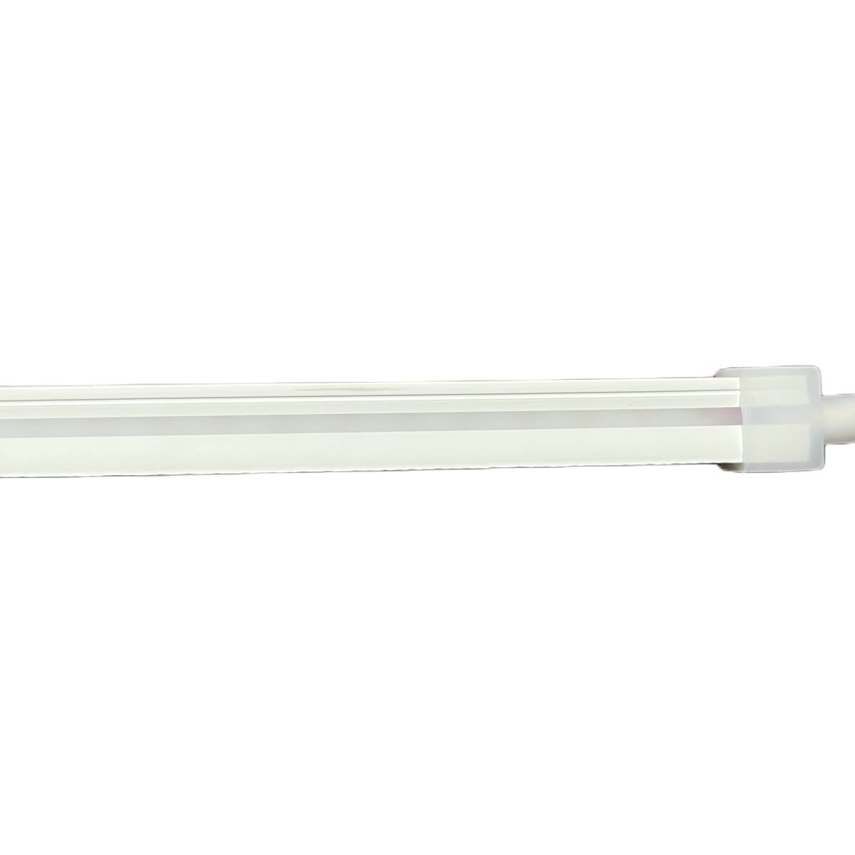 LEDLUX Striscia Led Neon Flex, 24V 10 Metri IP65 10W/M, Tagliabile Dove Vuole (Bianco Caldo 3000K)