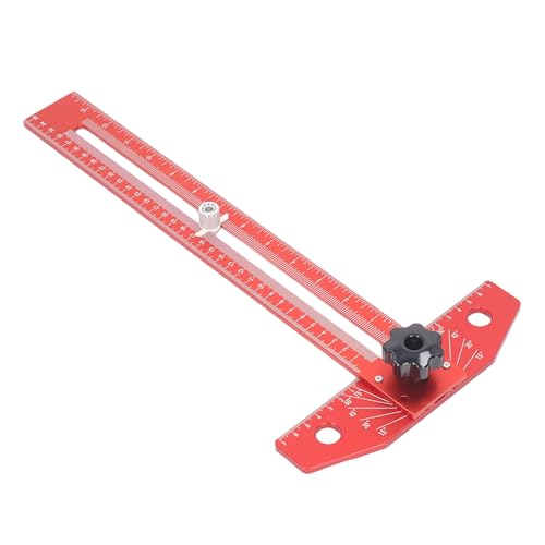 Escuadra para carpintería de aleación de aluminio miniatura 3