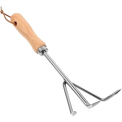 DECOMELODY Râteau De Jardinage pour Plantation Outil De Jardin Râteau Souple pour Déplacer Facile à Utiliser Espaces Restreints