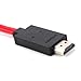 Fun-Home 6.5 Feet 11 Pin Micro USB to HDMI Adapter Cable 1080P HDTV for Samsung Galaxy S5 S4 S3 Note 3 Note 2 Galaxy Tab 3 8.0 Tab 3 10.1 Tab Pro Galaxy Note 8 Note Pro 12.2