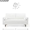 Amazon.com: Sharp Wall Clock – Silver/Chrome, Silent Non Ticking 10 ...
