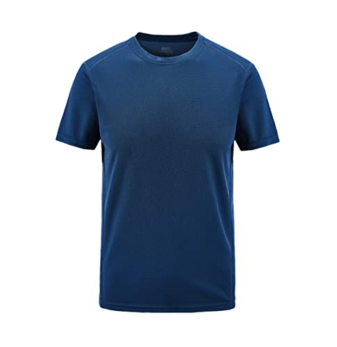 T-shirt XXXXXL homme bleu jean contre la transpiration d'été
