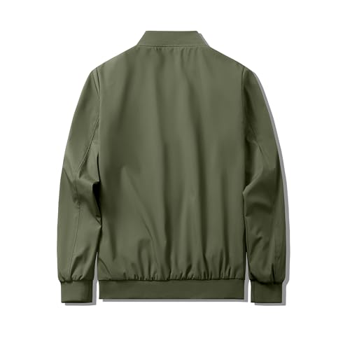 Image of URBANFIND Men's Bomber Jackets Casual Lightweight Windbreaker Fashion Spring Fall Coats