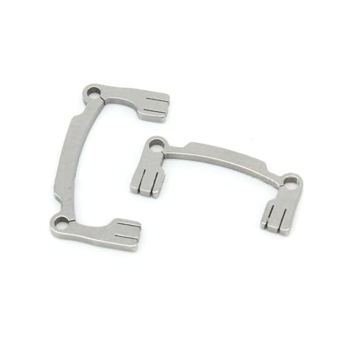 Image of 2PCS Dental Resin Polishing Strips Holder Stainless Steel Holder for High /Low Crown Interproximal Restorative Polishing