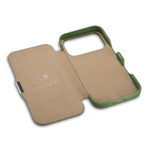 Coque iPhone 17 Pro MagSafe étui de protection fin antichoc vert