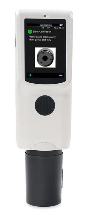 Touch Screen Spectrophotometer Φ8mm SCI Spectrocolorimeter Spectral Colorimeter Color Difference Measurement Equipment with Wavelength Range 400 to 700nm Displayed Accuracy 0.01
