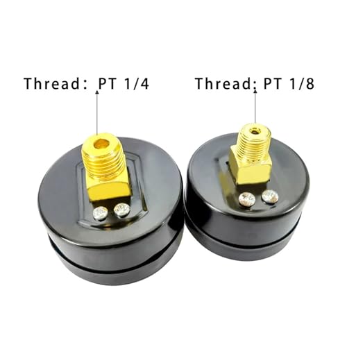 Baromètre pneumatique Y40 PT1/8 pour compresseur et mesure de pression précise