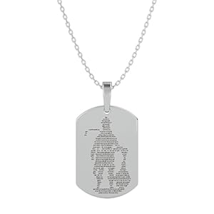 RiseAbove Spiritual Pendant, Religious Necklace, Lord Hanuman Chalisa Locket Micro-carved Tag Stainless Steel Hanuman Necklace with Crisscross Chain for Gift, Unisex 41 31sfRn3CpcL. SL500 . SS300