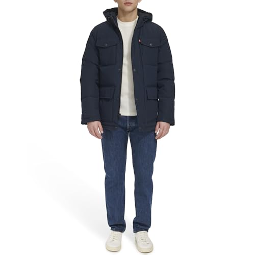 Image of Levi's Men's Arctic Cloth Quilted Performance Parka