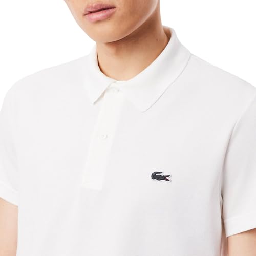 Polo Lacoste Regular Fit Hommes tricoté en maille haut de gamme durable