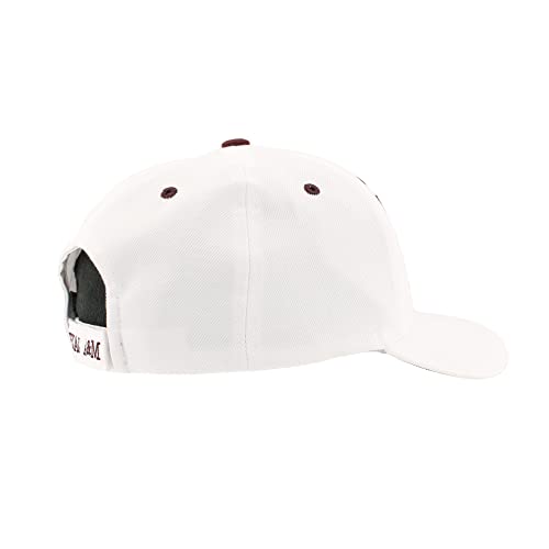 Gorra Unisex NCAA Snapback Blanca Talla Única miniatura 3