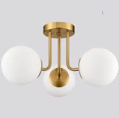 PRIYA LIGHT Golden Finish Hanging Lamps, Jhoomar for Bedroom, Living Room, Restaurants and Hotels