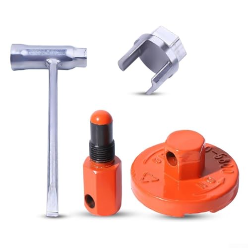 Set di attrezzi per la rimozione di pistoni e frizione, per motoseghe e parti di smontaggio del volano, estrattore della frizione e chiave, per modelli 340/345/346/350/351 e altre apparecchiature