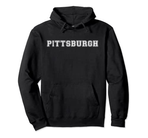 Estilo universitario Pittsburgh Pennsylvania regalo deportivo Sudadera con Capucha