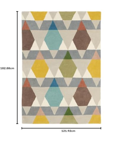 Image of Soft Pure Woolen Modern Collection Tufted Carpet for Living Room,Bedroom'Kitchen and Hall (4 X 6) Feet