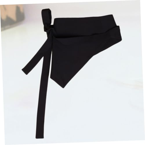 Homoyoyo Triangle Waistband Clothing Belt Fashion Accessory Knotted Women's Dress, Black, 156x31cm4