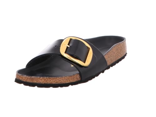 Birkenstock adult Madrid BB LENA High Shine schwarz