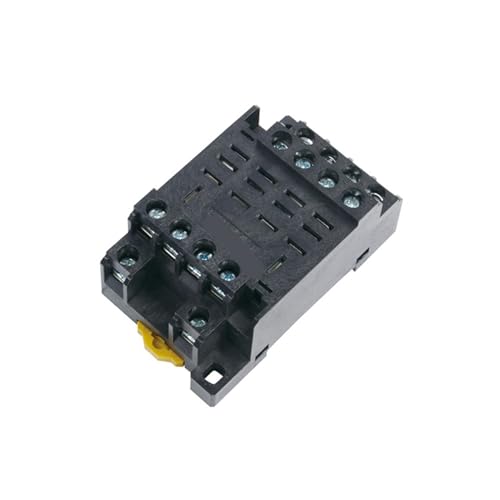 Prise de relais PTF14A DC24V base enfichable multi-fentes pour rail DIN HH64P