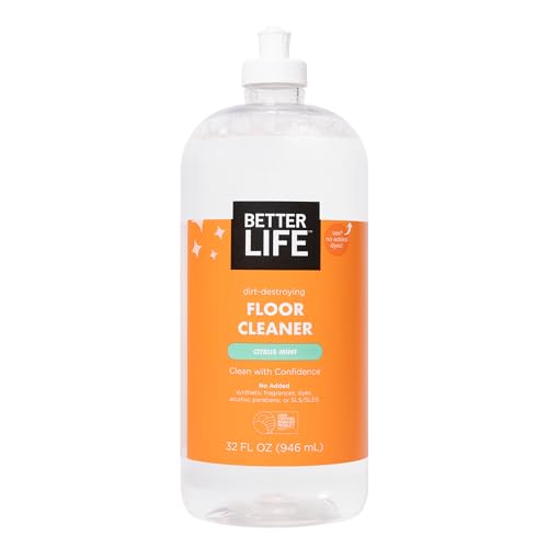 Better Life Floor Cleaner - Liquid Multipurpose Cleaner for Wood, Tile, Laminate, Vinyl, Bamboo -...