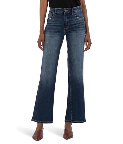 KUT from the Kloth Women's Charlotte High Rise Fab Ab Wide Leg